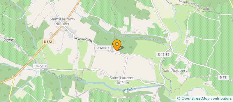 localisation de l'entreprise MADAME LUCILE DEL MORAL  SAINT-LAURENT-DU-PLAN