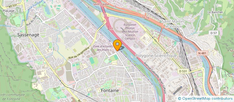 localisation de l'entreprise MADAME LUCILE DEMETZ  FONTAINE