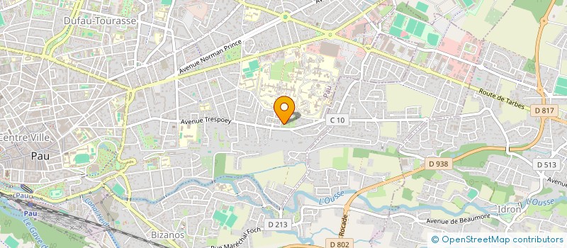 localisation de l'entreprise MADAME LUCILE DENTEL à PAU