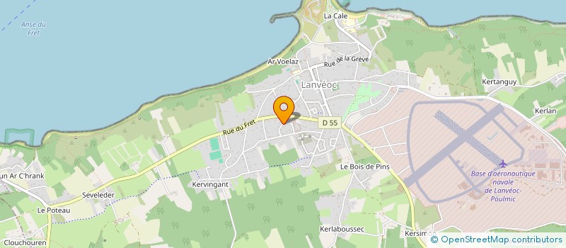 localisation de l'entreprise MADAME LUCILE DEVAIS  LE FAOU