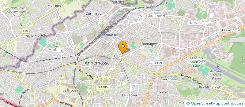 localisation de l'entreprise MADAME LUCILE DI CERBO à ANNEMASSE
