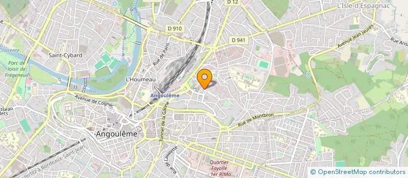 localisation de l'entreprise MADAME LUCILE DUCHEMIN à ANGOULEME