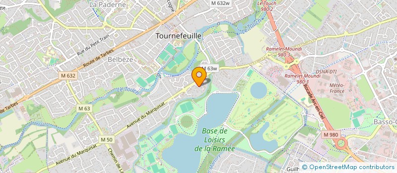 localisation de l'entreprise MADAME LUCILE DUMOURA à TOURNEFEUILLE