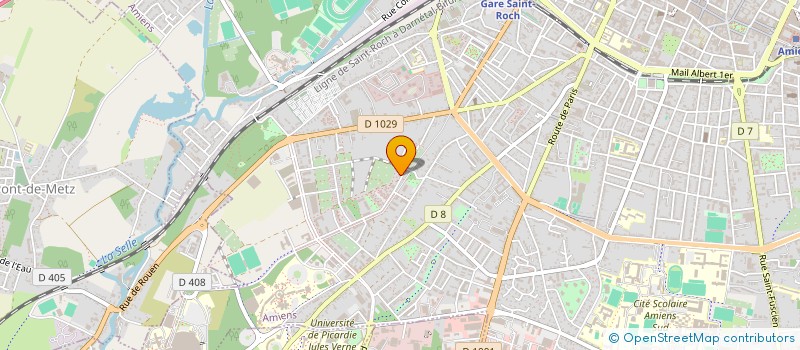 localisation de l'entreprise MADAME LUCILE DUPUIS  AMIENS