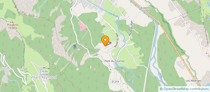 localisation de l'entreprise MADAME LUCILE DURDAN à LE BOURG D'OISANS