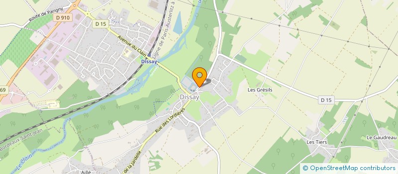 localisation de l'entreprise MADAME LUCILE EMERIAULT à DISSAY
