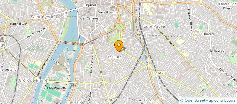 localisation de l'entreprise MADAME LUCILE FABRE  TOULOUSE