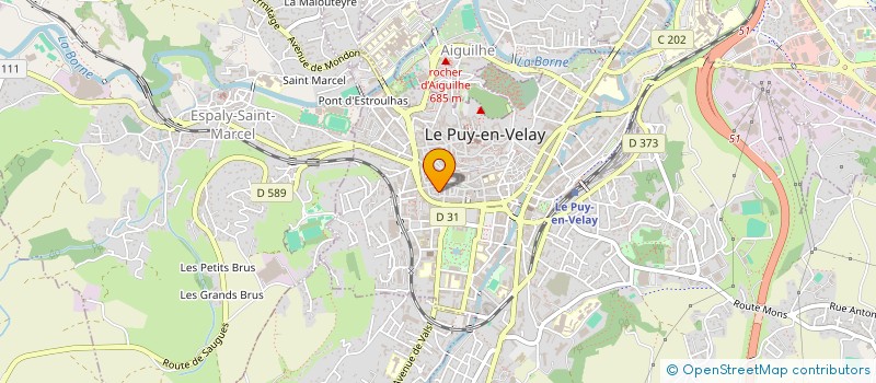 localisation de l'entreprise MADAME LUCILE FILHOL  LE PUY-EN-VELAY