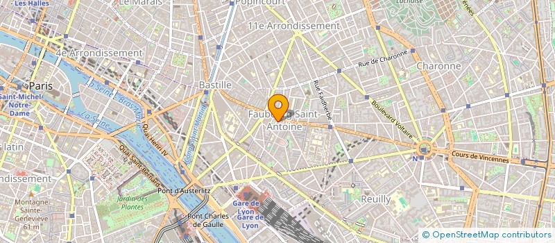 localisation de l'entreprise MADAME LUCILE FOURNIER  PARIS