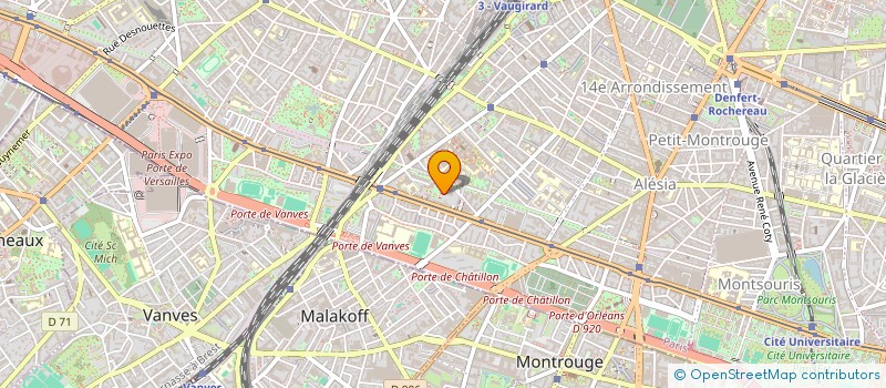 localisation de l'entreprise MADAME LUCILE FRANCOIS  PARIS