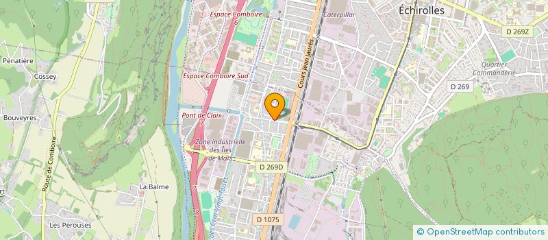 localisation de l'entreprise MADAME LUCILE GABRIEL à GRENOBLE