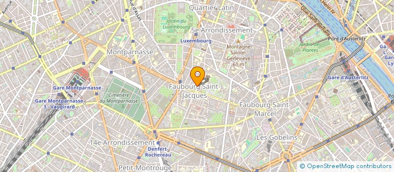 localisation de l'entreprise MADAME LUCILE GARCIA à PARIS