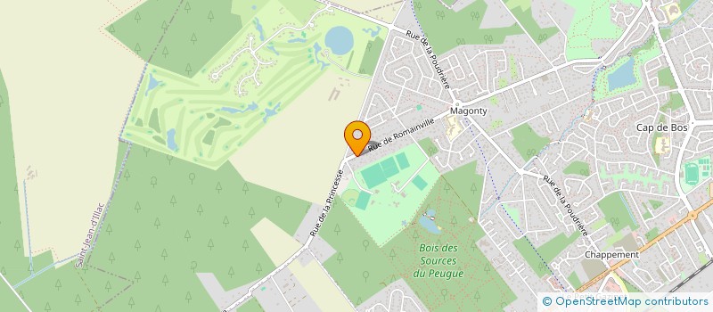 localisation de l'entreprise MADAME LUCILE GARNIER  PESSAC