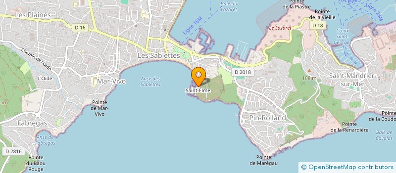 localisation de l'entreprise MADAME LUCILE GAUDIN  LA SEYNE-SUR-MER