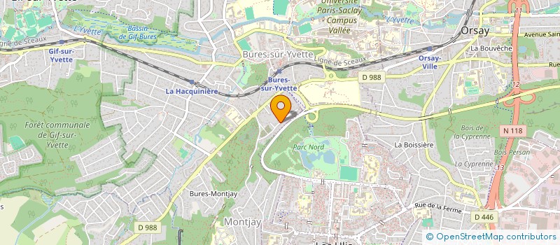 localisation de l'entreprise MADAME LUCILE GDALIA  BURES-SUR-YVETTE