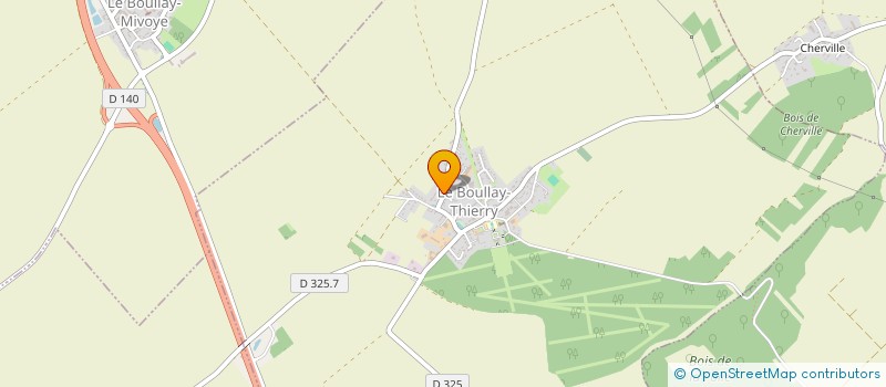 localisation de l'entreprise MADAME LUCILE GIN à LE BOULLAY-THIERRY