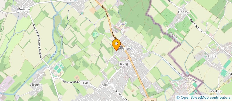 localisation de l'entreprise MADAME LUCILE GIRIAT  ORNEX