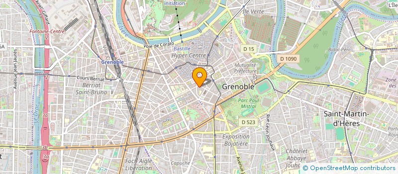 localisation de l'entreprise MADAME LUCILE GLEYZE  GRENOBLE