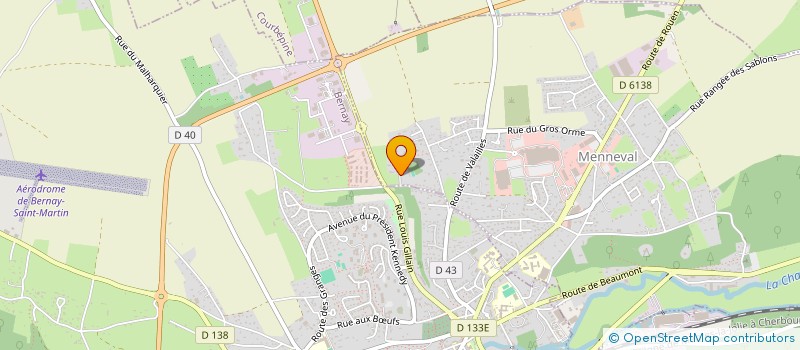 localisation de l'entreprise MADAME LUCILE GOBET  SAINT-ETIENNE-DE-VICQ