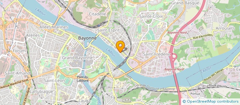 localisation de l'entreprise MADAME LUCILE GOMEZ à BAYONNE