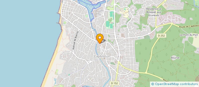 localisation de l'entreprise MADAME LUCILE GONDARD  CAPBRETON