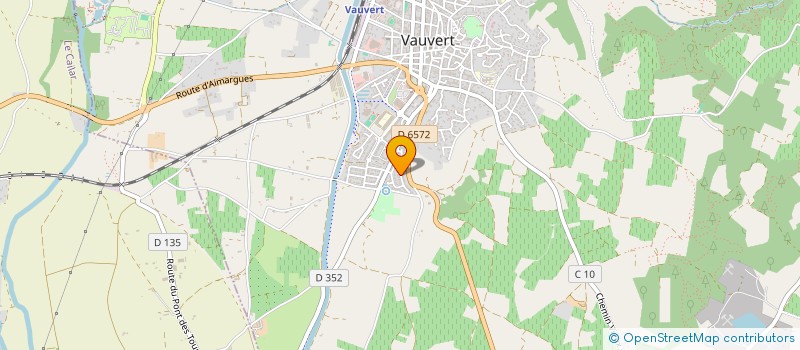 localisation de l'entreprise MADAME LUCILE GONZALEZ  VAUVERT