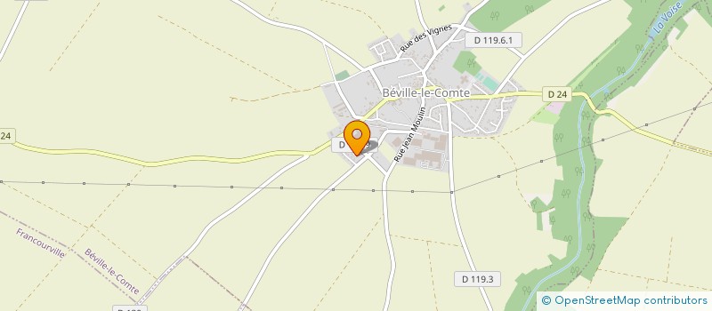 localisation de l'entreprise MADAME LUCILE GOUIN à BEVILLE-LE-COMTE