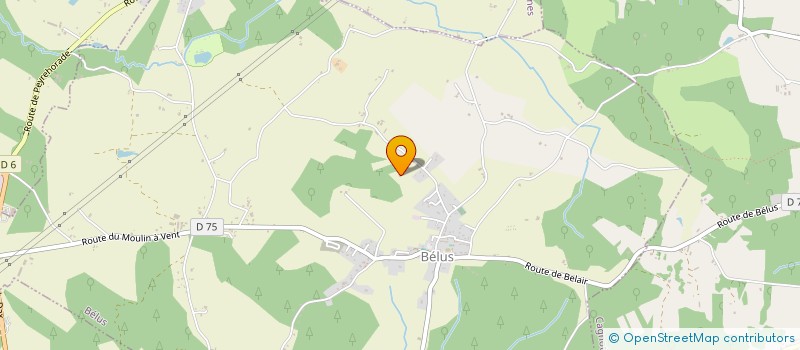 localisation de l'entreprise MADAME LUCILE GRINGOIRE  BELUS