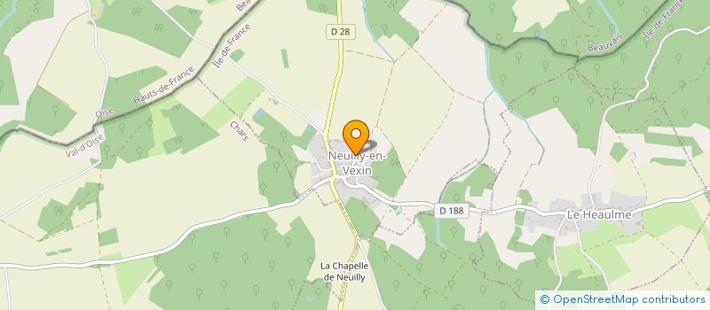 localisation de l'entreprise MADAME LUCILE GUILBERT  NEUILLY-EN-VEXIN