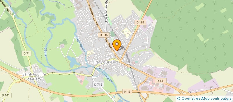 localisation de l'entreprise MADAME LUCILE GUINEMENT  PACY-SUR-EURE