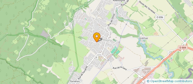 localisation de l'entreprise MADAME LUCILE GUISTI  THOIRY