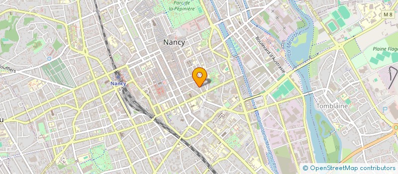 localisation de l'entreprise MADAME LUCILE HACOT  NANCY