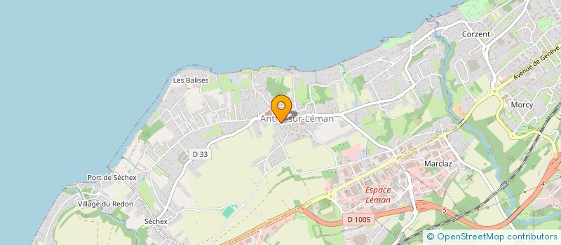 localisation de l'entreprise MADAME LUCILE HAETTEL à THONON-LES-BAINS