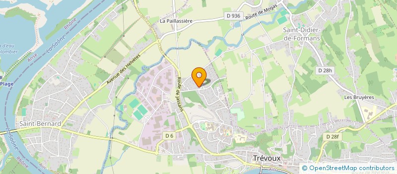 localisation de l'entreprise MADAME LUCILE HUMBLOT à TREVOUX