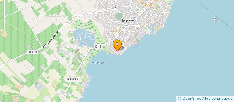 localisation de l'entreprise MADAME LUCILE IMBERT à MEZE
