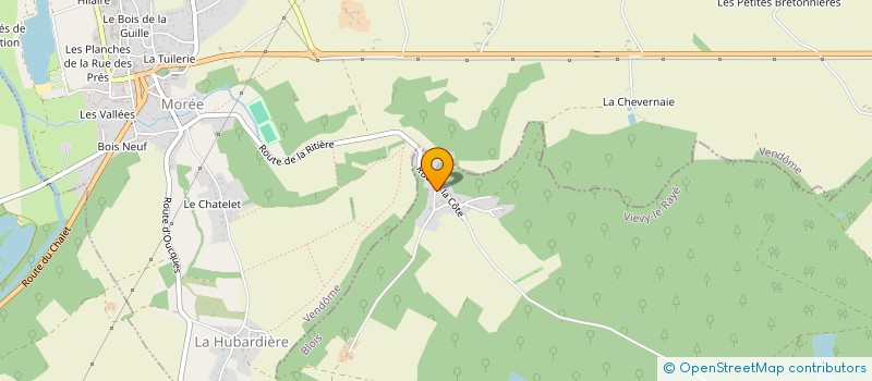 localisation de l'entreprise MADAME LUCILE JACQUEMART  VIEVY-LE-RAYE