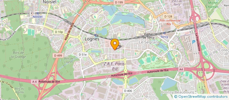 localisation de l'entreprise MADAME LUCILE KIEU à LOGNES