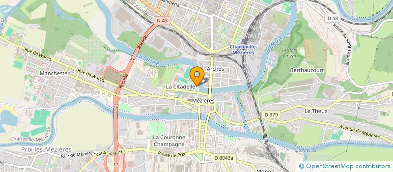 localisation de l'entreprise MADAME LUCILE KOENIG  CHARLEVILLE-MEZIERES