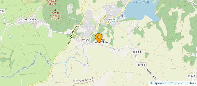 localisation de l'entreprise MADAME LUCILE LABAT  AYDAT