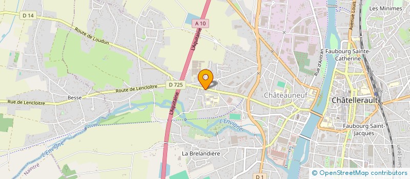 localisation de l'entreprise MADAME LUCILE LAMBERT  CHATELLERAULT