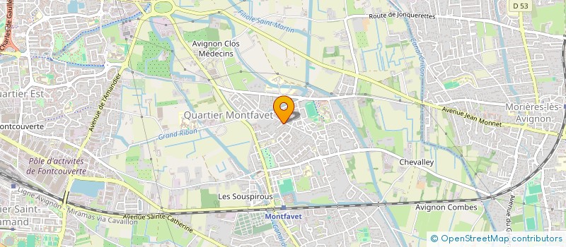 localisation de l'entreprise MADAME LUCILE LANAIA à AVIGNON