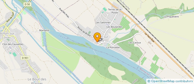 localisation de l'entreprise MADAME LUCILE LAVEAU à OUSSON-SUR-LOIRE