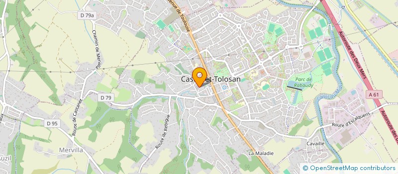 localisation de l'entreprise MADAME LUCILE LEBRERE à CASTANET-TOLOSAN