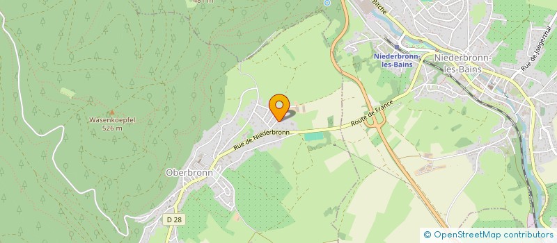 localisation de l'entreprise MADAME LUCILE LECERF  OBERBRONN