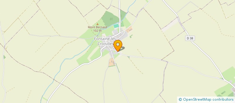 localisation de l'entreprise MADAME LUCILE LEDUC  FONTAINE-LES-CROISILLES