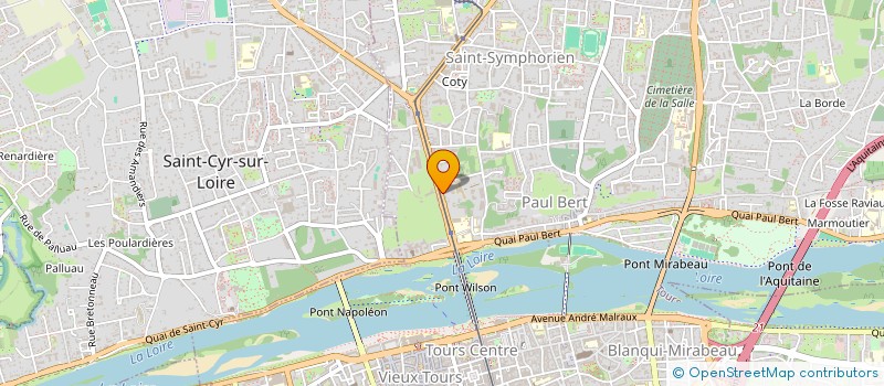 localisation de l'entreprise MADAME LUCILE LEMAIRE  TOURS