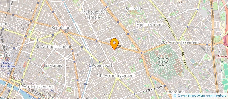 localisation de l'entreprise MADAME LUCILE LUCAS DE PESLOUAN  PARIS