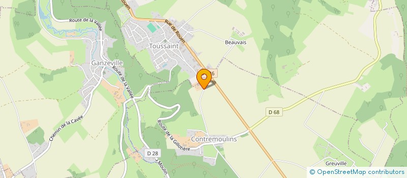 localisation de l'entreprise MADAME LUCILE MAGNAN  CONTREMOULINS