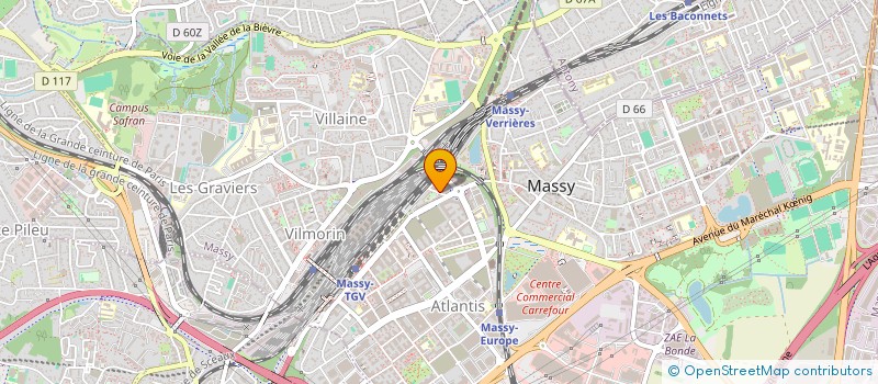 localisation de l'entreprise MADAME LUCILE MALCUIT à MASSY