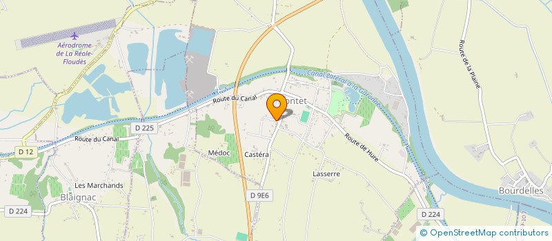 localisation de l'entreprise MADAME LUCILE MARCHAL  FONTET